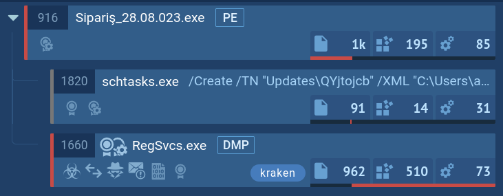 KrakenKeylogger analysis in ANY.RUN